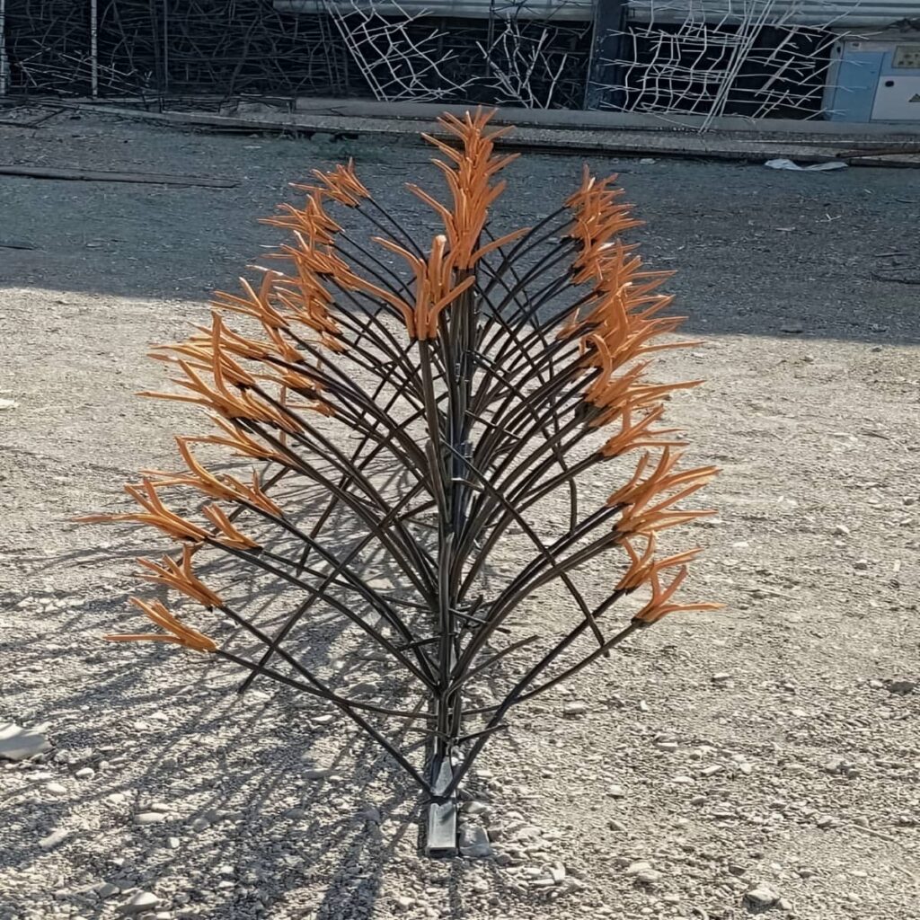 نصب حفاظ شاخ گوزنی نرده دیوار در همدان