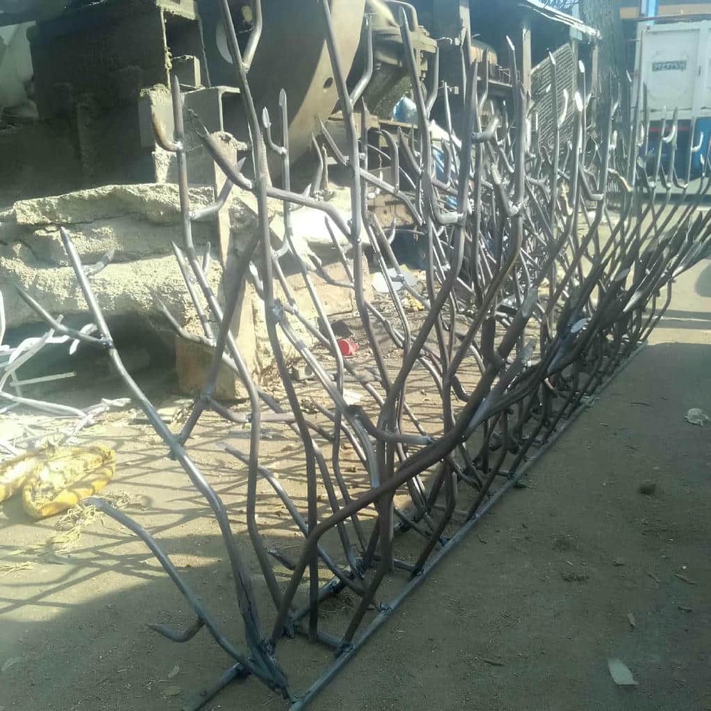 حفاظ شاخ گوزنی دیواری در فشم