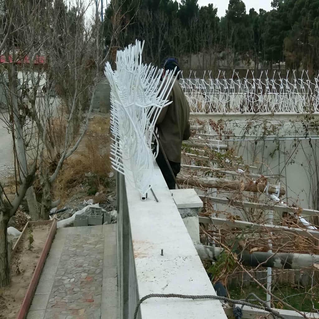خرید حفاظ شاخ گوزنی دیواری مدل استاندارد در قزوین