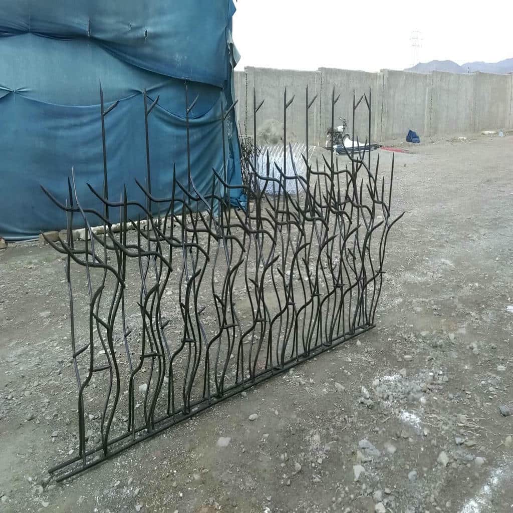 نصب حفاظ شاخ گوزنی نرده دیوار در استان خوزستان