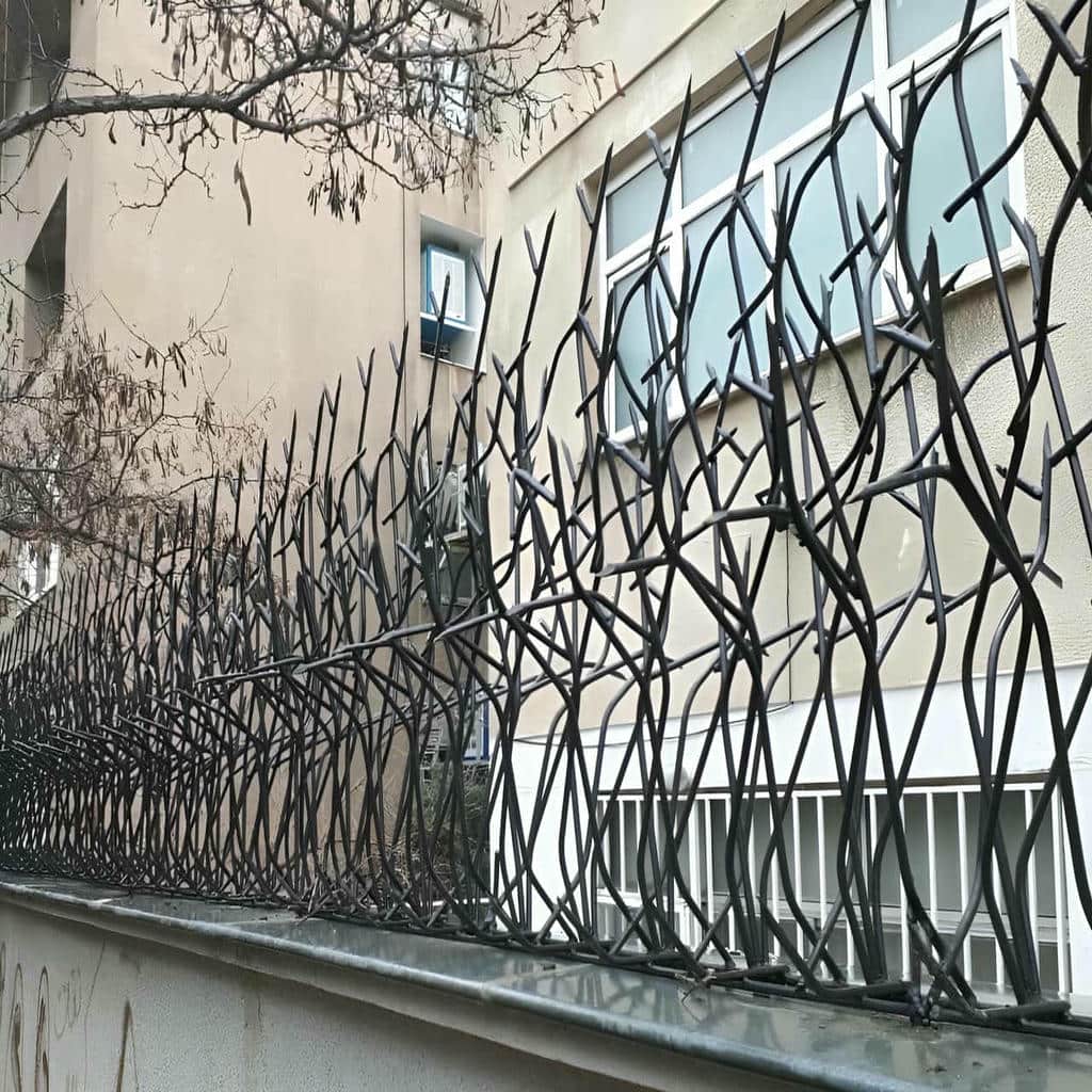 نصب حفاظ شاخ گوزنی دیواری ارتفاع استاندارد در دماوند