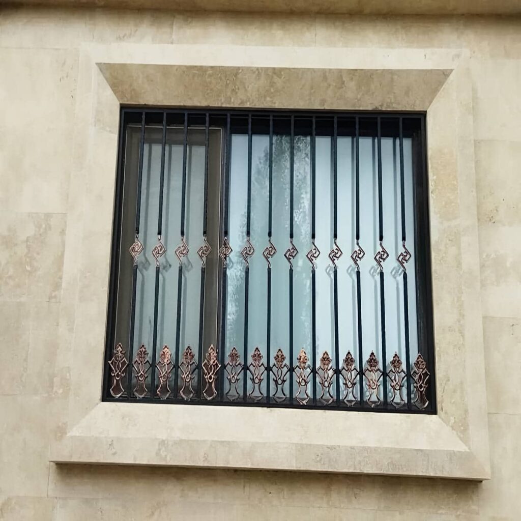 نصب حفاظ پنجره فلزی مدرن در ملارد