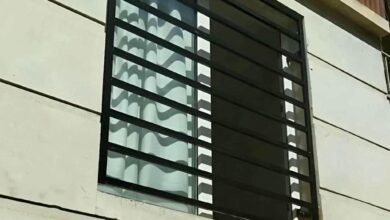 حفاظ پنجره فلزی در اندیشه
