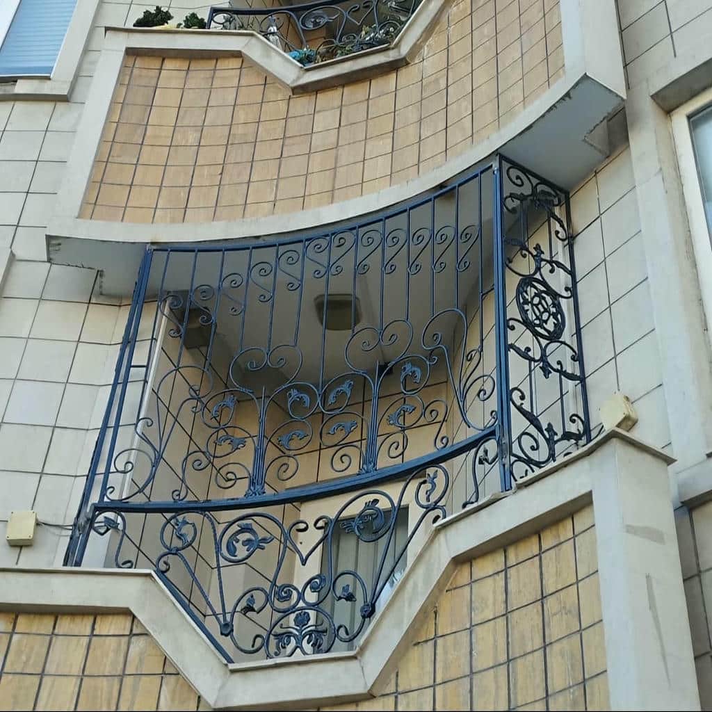 نصب حفاظ پنجره فلزی مدرن در بندر چابهار