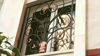 حفاظ پنجره فلزی در آبسرد