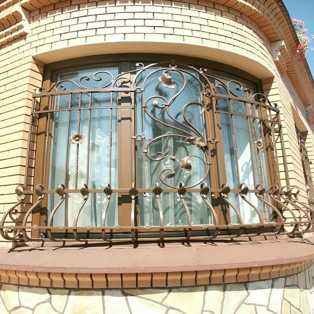 قیمت حفاظ پنجره فلزی فرفورژه در کرج