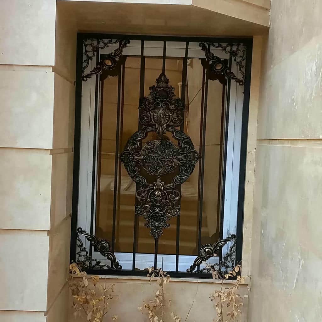 قیمت حفاظ پنجره فلزی فرفورژه در نوشهر