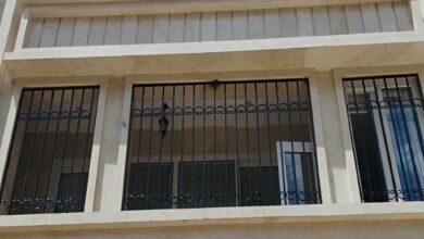 حفاظ پنجره فلزی در کردان