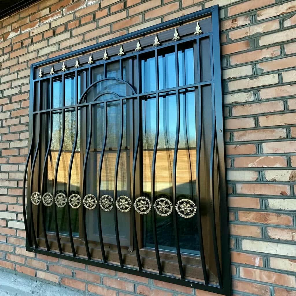قیمت حفاظ پنجره فلزی فرفورژه در آبسرد