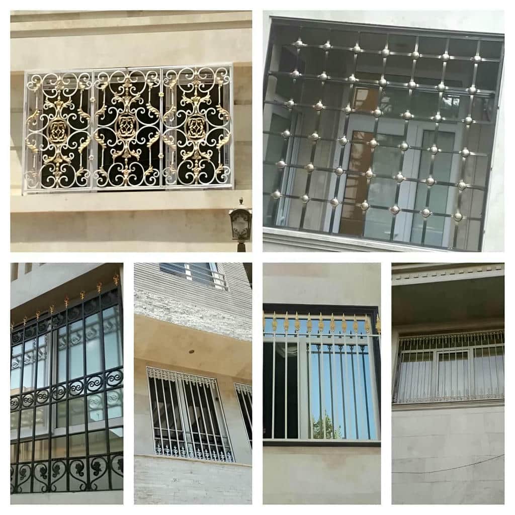 فروش حفاظ پنجره فلزی مدرن در سیرجان