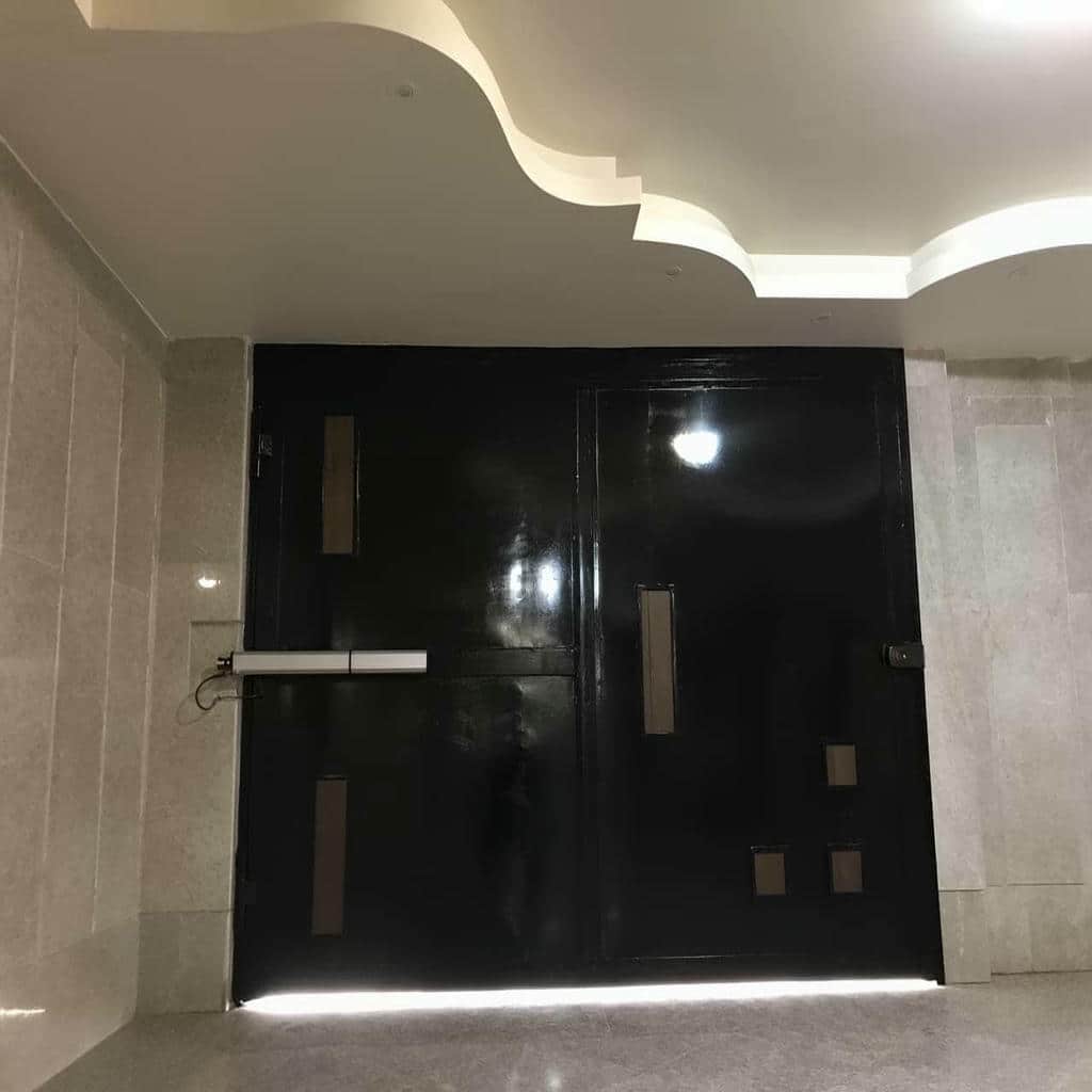 نصب جک درب برقی پارکینگ استاندارد در بندر لنگه