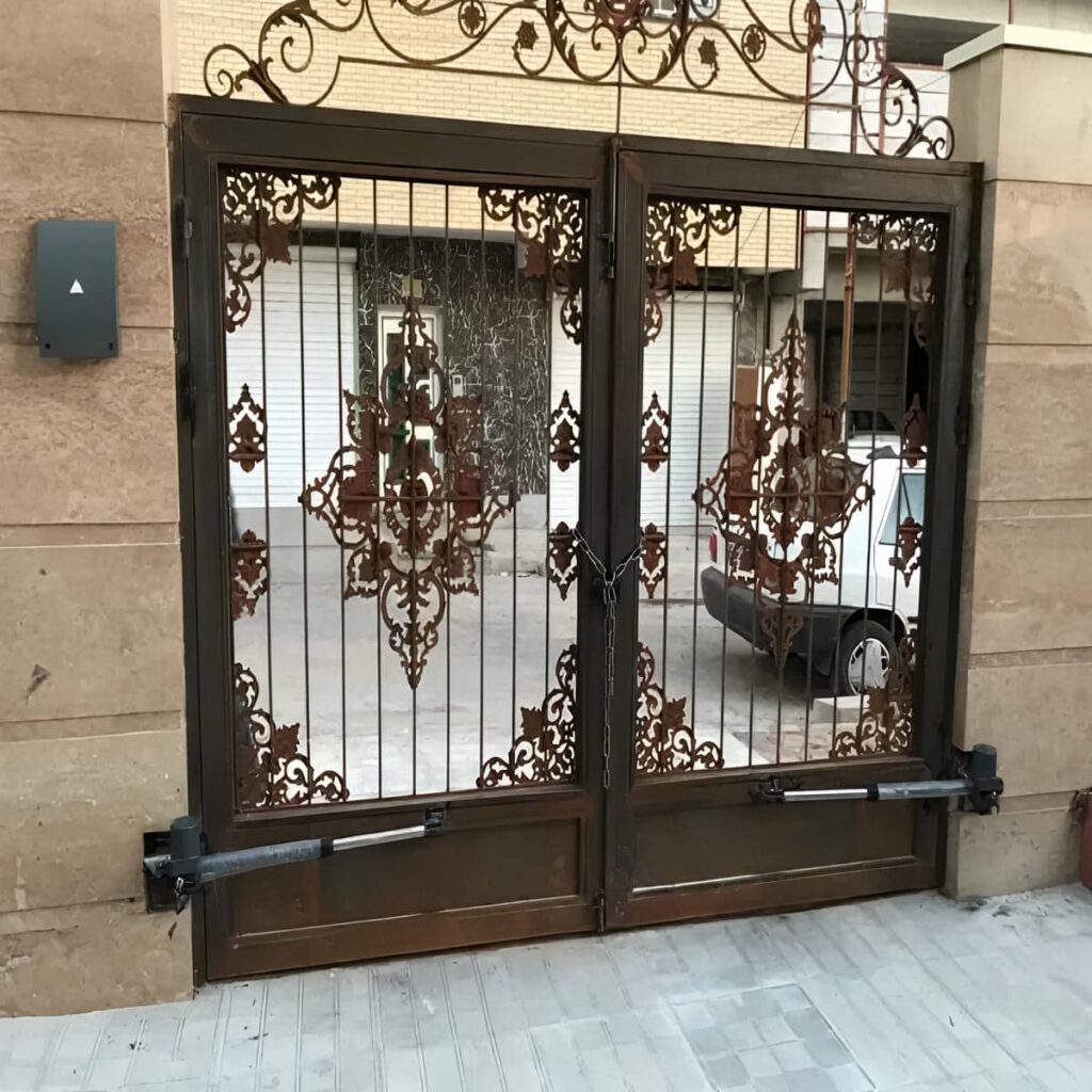 نصب جک درب برقی پارکینگ استاندارد در نظرآباد