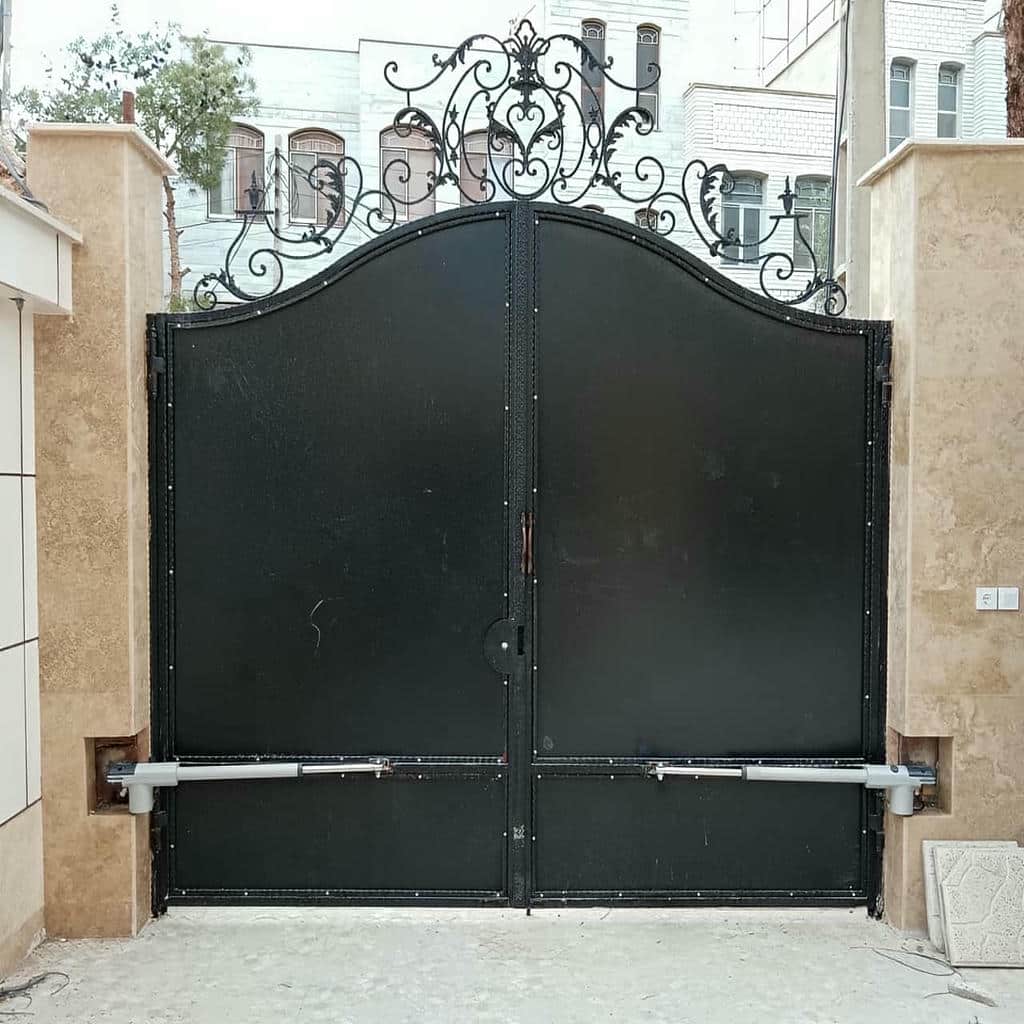 نصب جک درب برقی پارکینگ استاندارد در بندر انزلی
