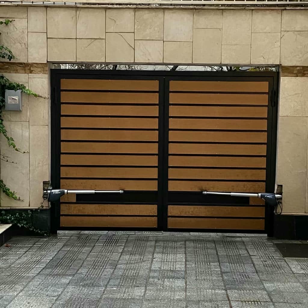 نصب جک درب برقی پارکینگ استاندارد در پردیس