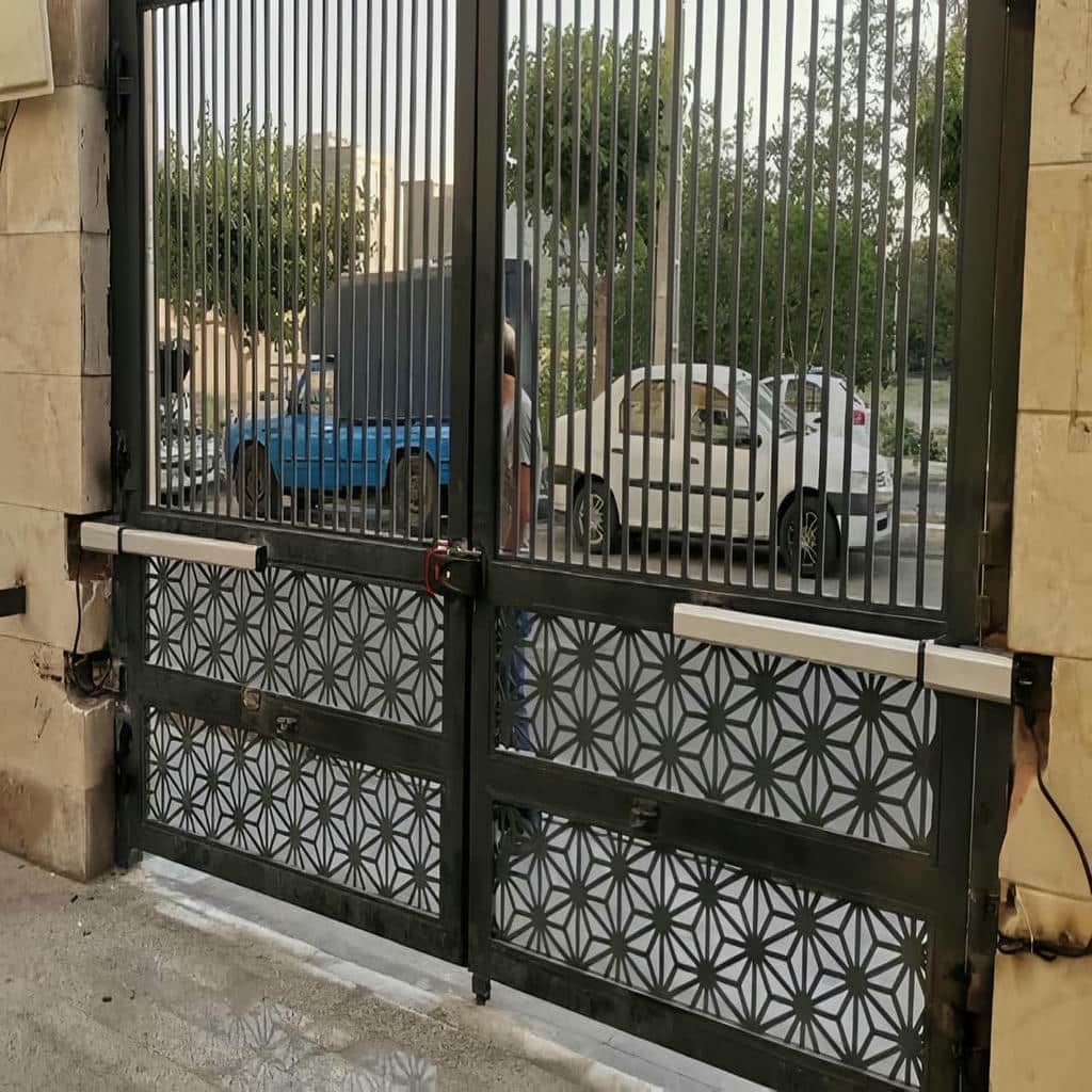 خرید جک درب پارکینگ بازویی استاندارد در کرمان