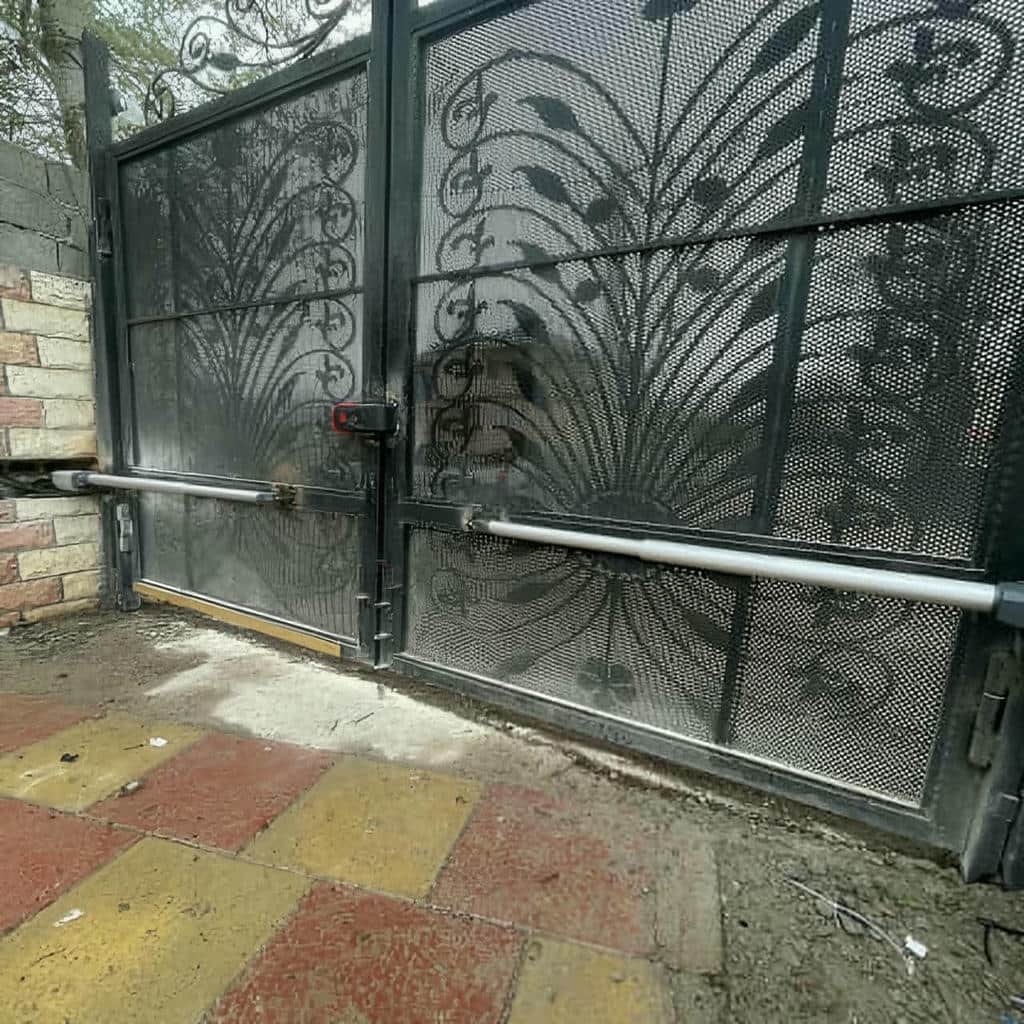 نصب جک درب برقی پارکینگ اتوماتیک در قزوین