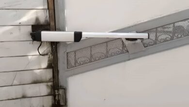 جک درب برقی پارکینگ در مریوان
