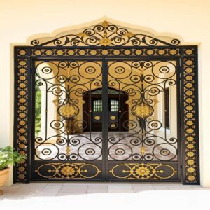 درب پارکینگ حیاط در گرگان