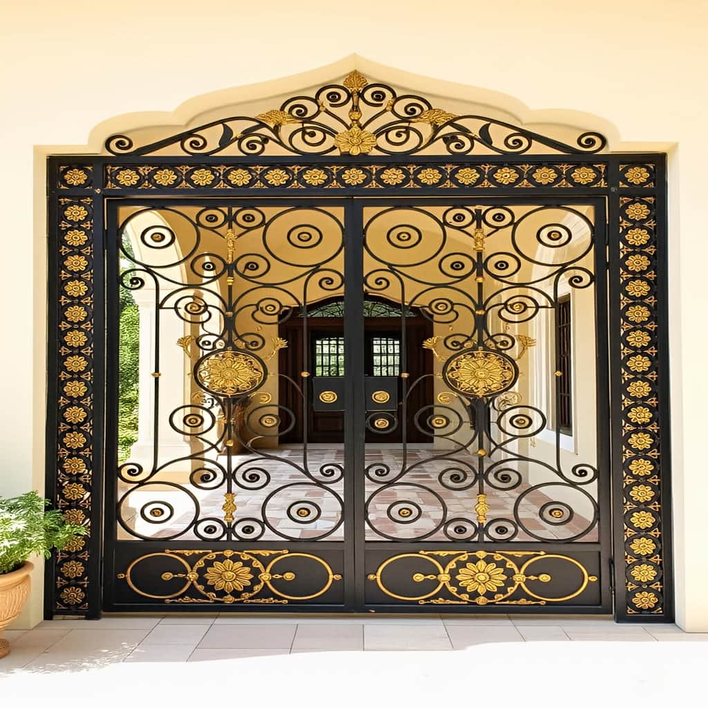 درب پارکینگ حیاط در گرگان