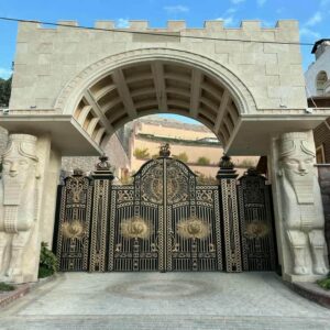 درب پارکینگ حیاط در ساوه
