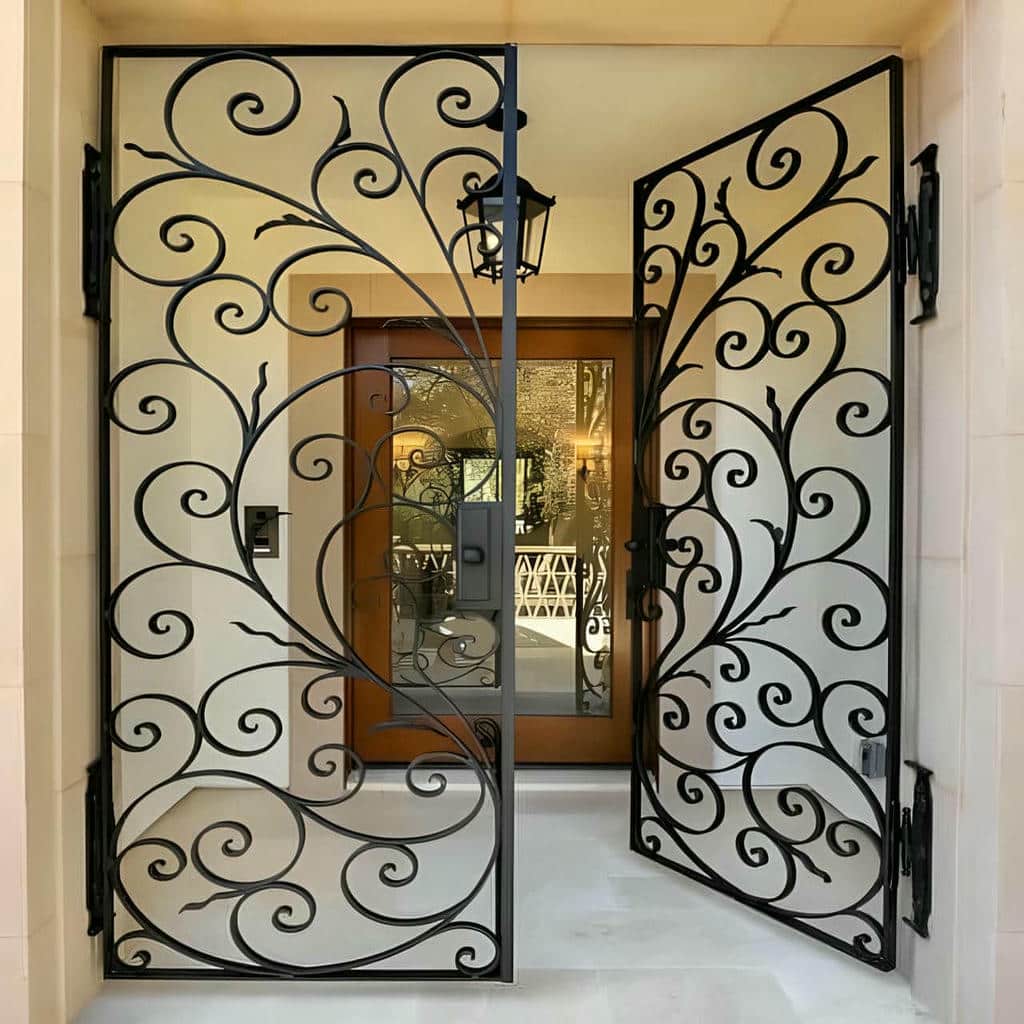 کارخانه درب پارکینگ حیاط ابعاد استاندارد در سبزوار