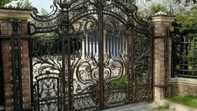 درب پارکینگ حیاط در محمودآباد