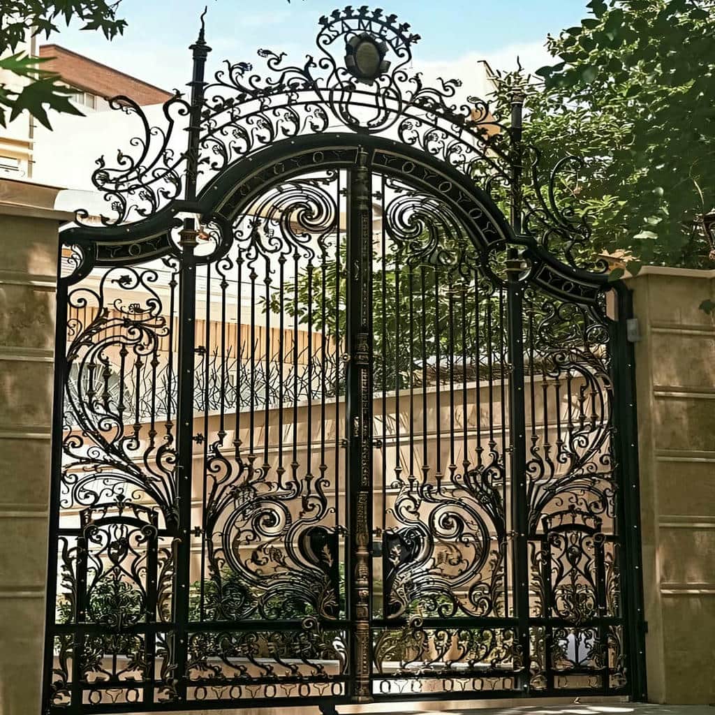 فروش درب پارکینگ حیاط مدرن در بجنورد