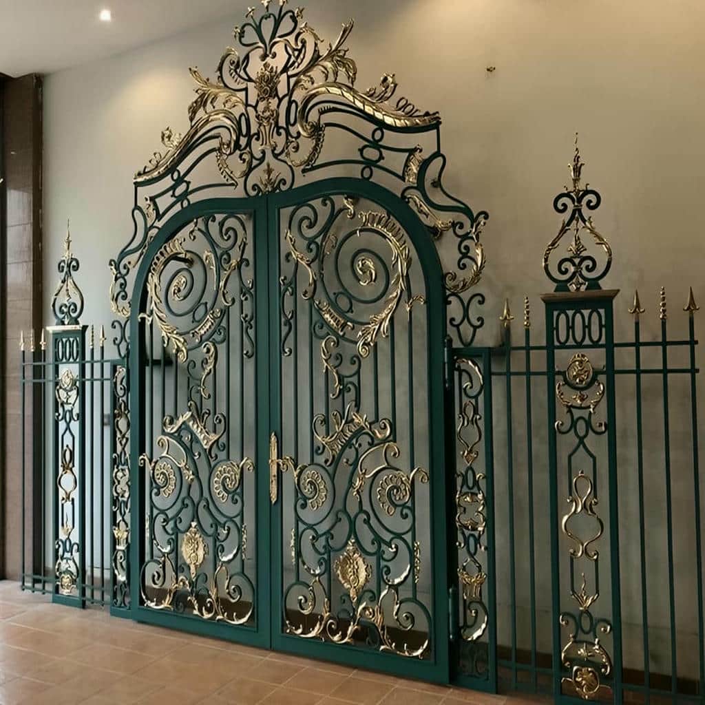 خرید درب پارکینگ حیاط ساده در دماوند