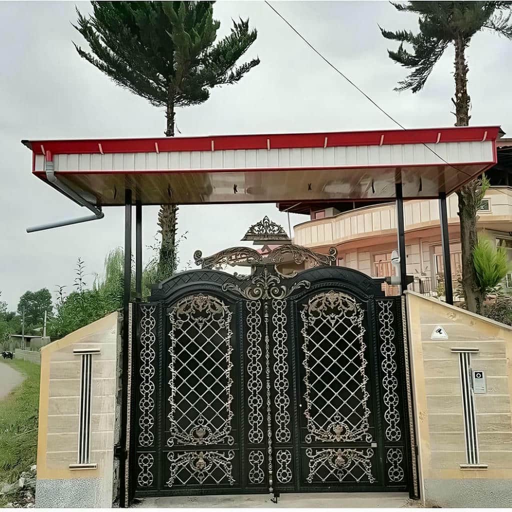 فروش درب پارکینگ حیاط خطوط نما در نسیم شهر