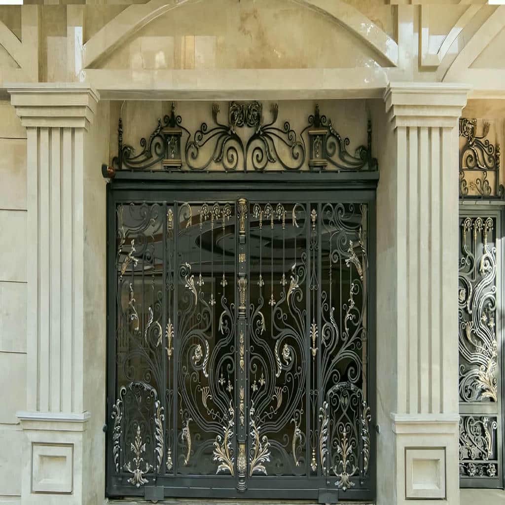 خرید درب پارکینگ حیاط مدرن در آمل