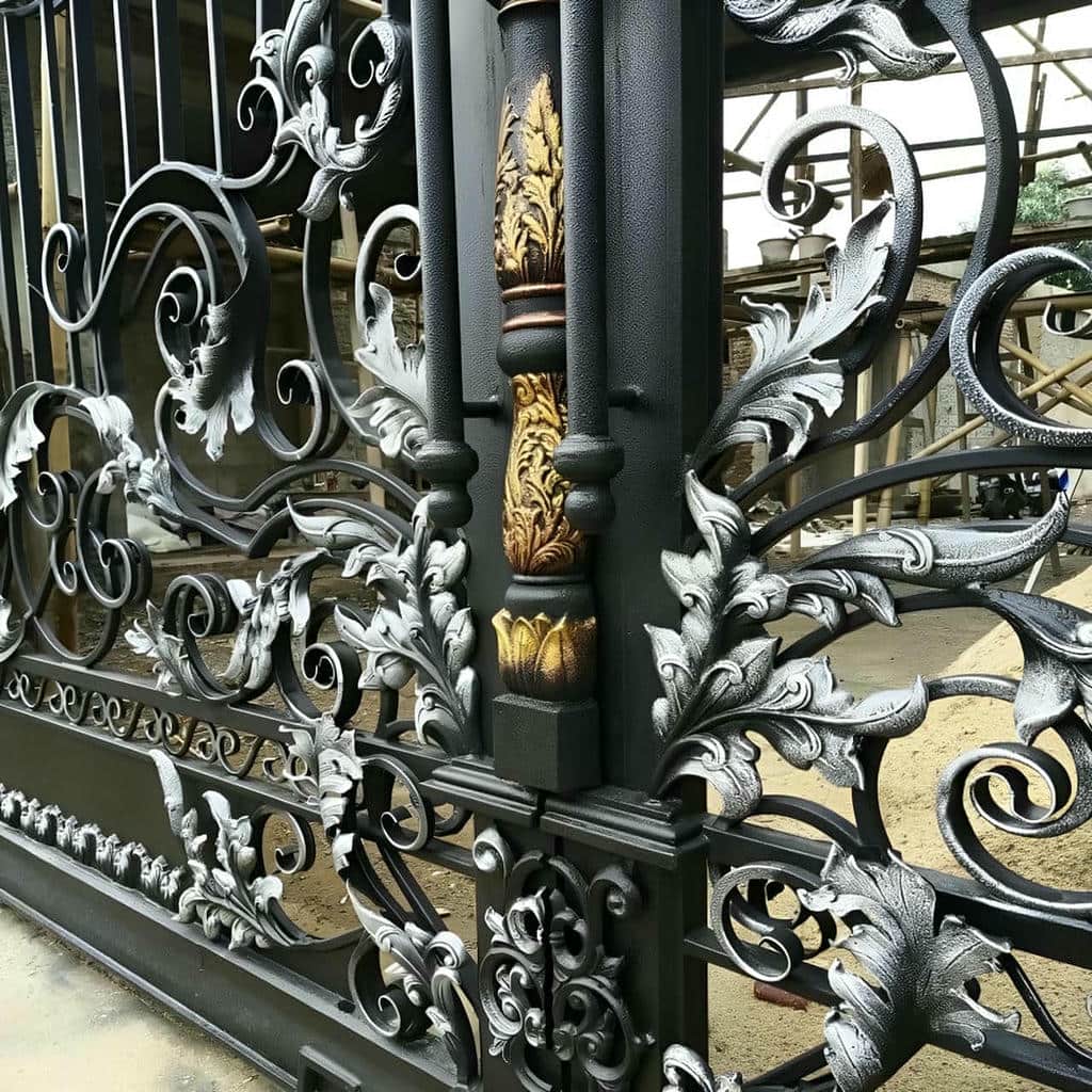 قیمت درب پارکینگ حیاط ساده در پرند