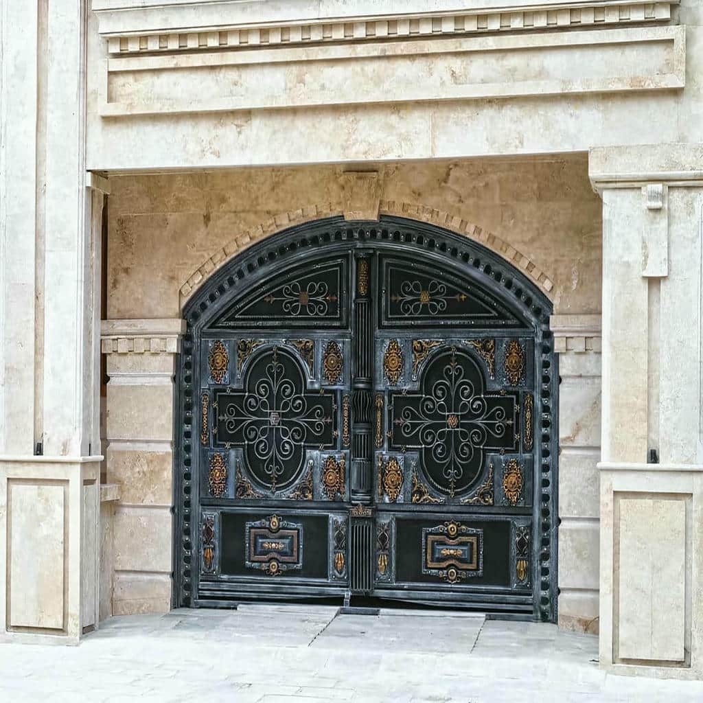 درب پارکینگ حیاط در استان خوزستان