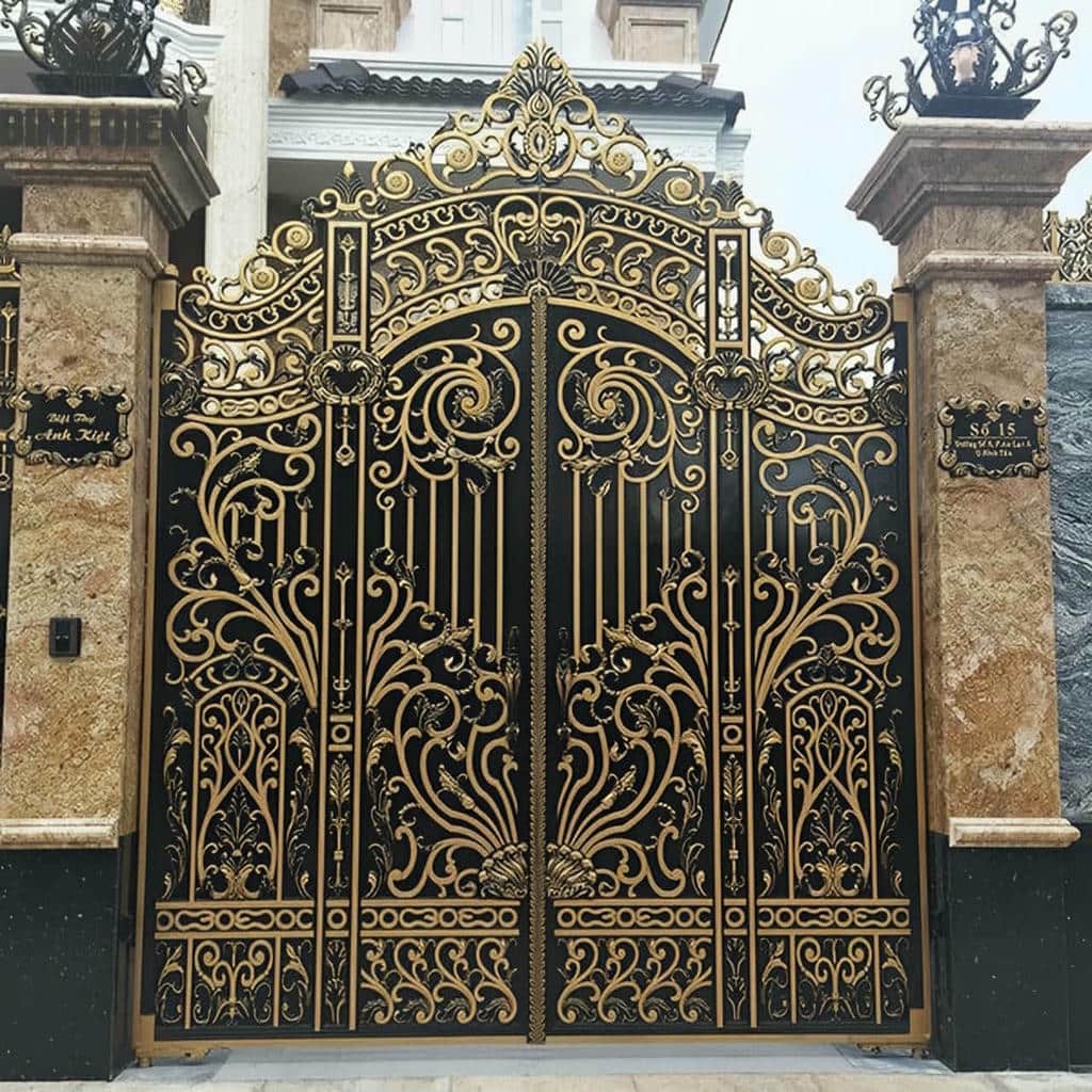 قیمت درب پارکینگ حیاط مدرن در سنندج