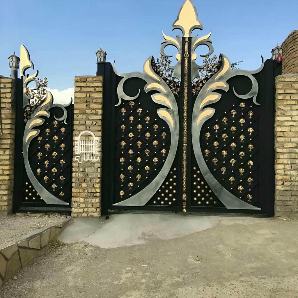 کارخانه درب پارکینگ حیاط یراق باکیفیت در آبادان