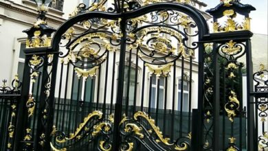 درب پارکینگ حیاط در بندر دیلم