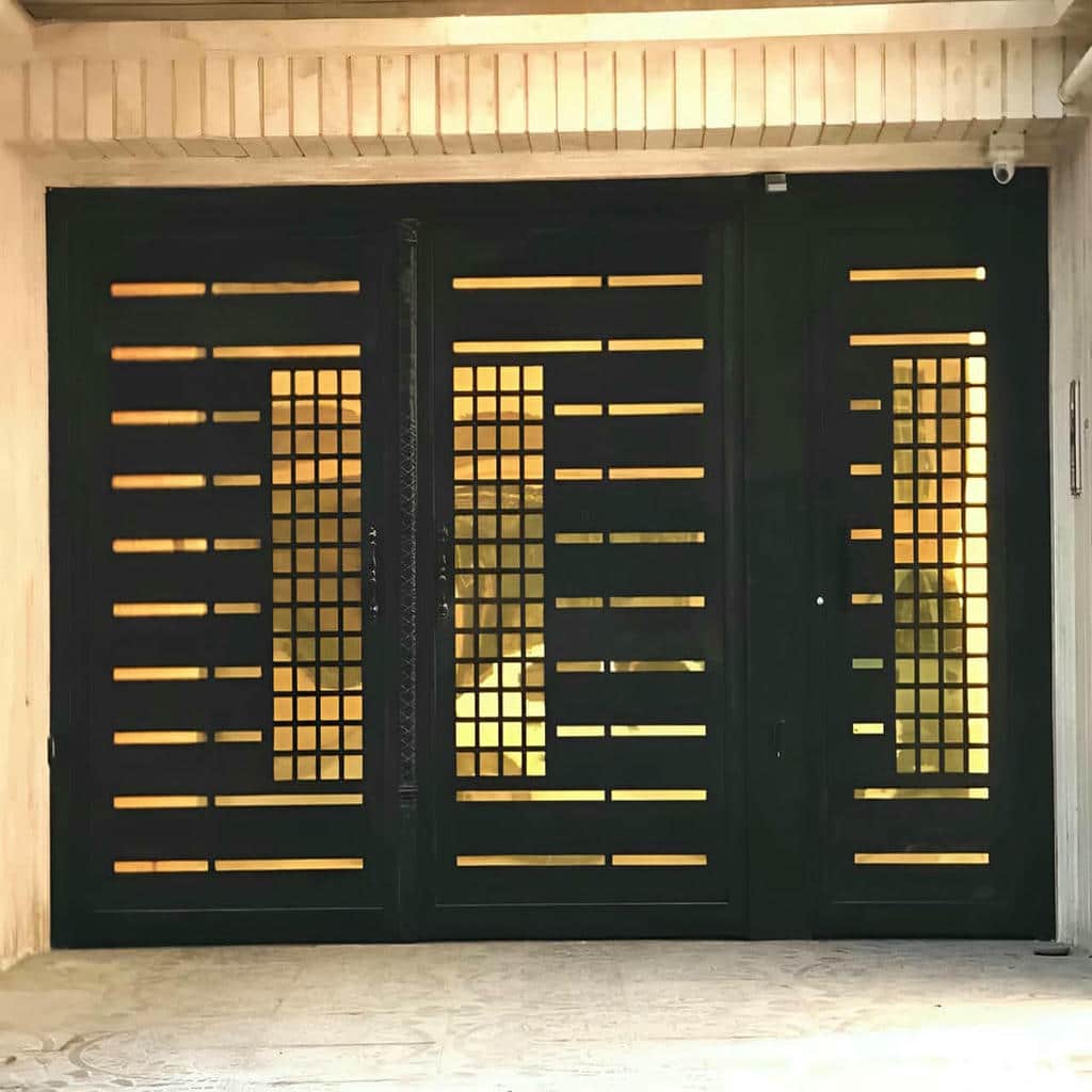فروش درب پارکینگ حیاط پوشش مقاوم در بندر انزلی