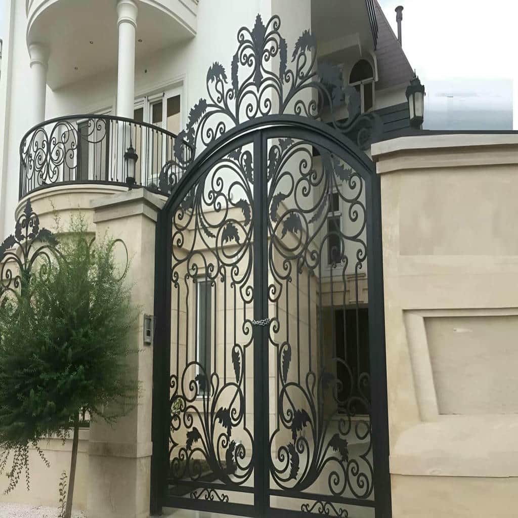 کارخانه درب پارکینگ حیاط پوشش ضدزنگ در شهرکرد