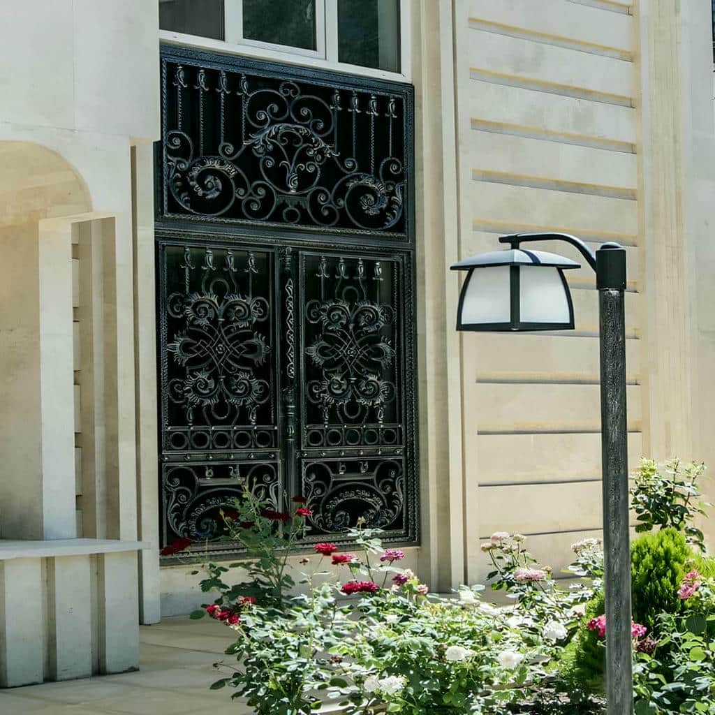 درب پارکینگ حیاط در آبادان