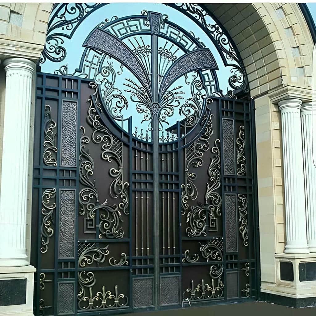 قیمت درب پارکینگ حیاط ویلایی در گنبدکاووس