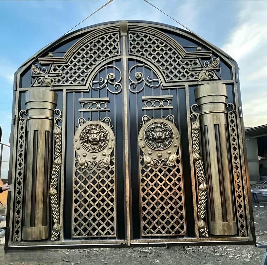 کارخانه درب پارکینگ حیاط باغ در اهواز