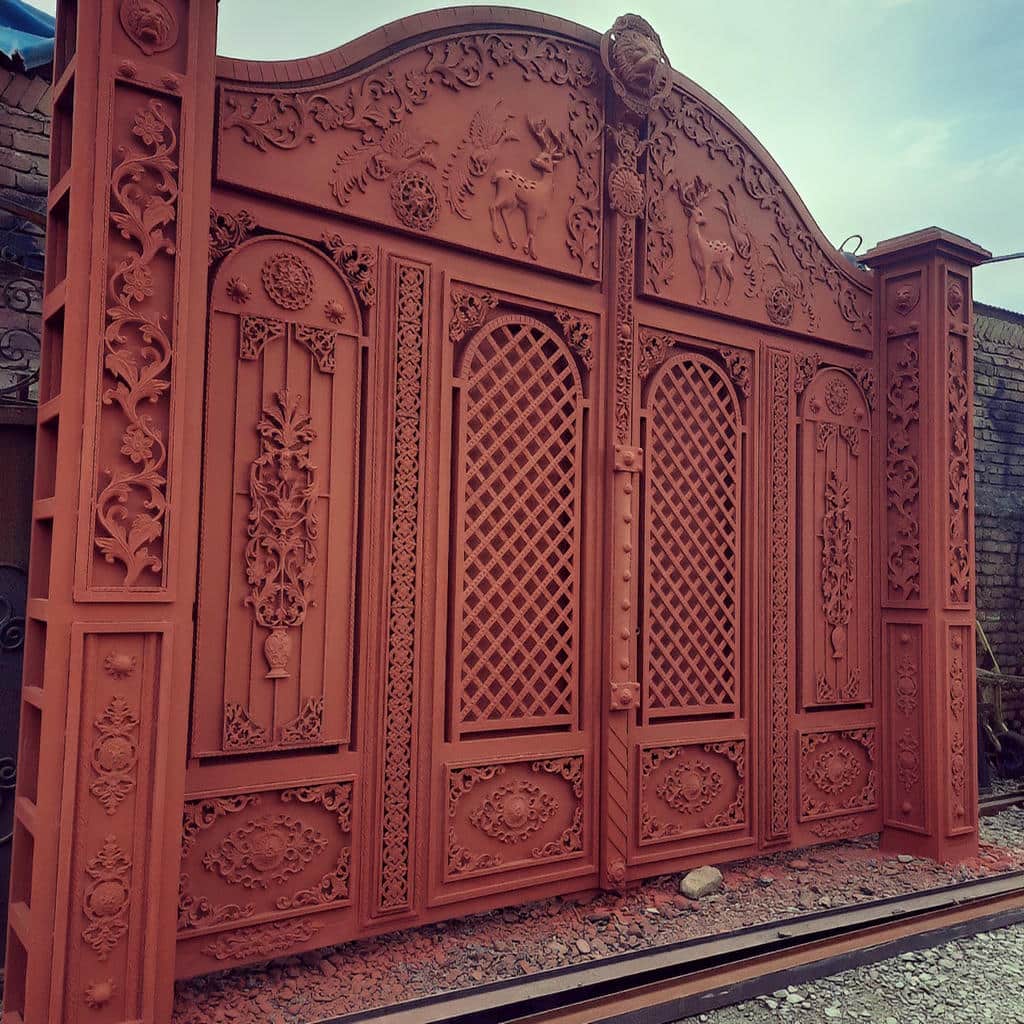 درب پارکینگ حیاط در سبزوار