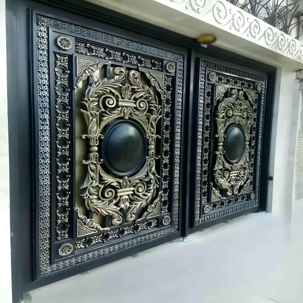 قیمت درب پارکینگ حیاط ساده در بندر انزلی