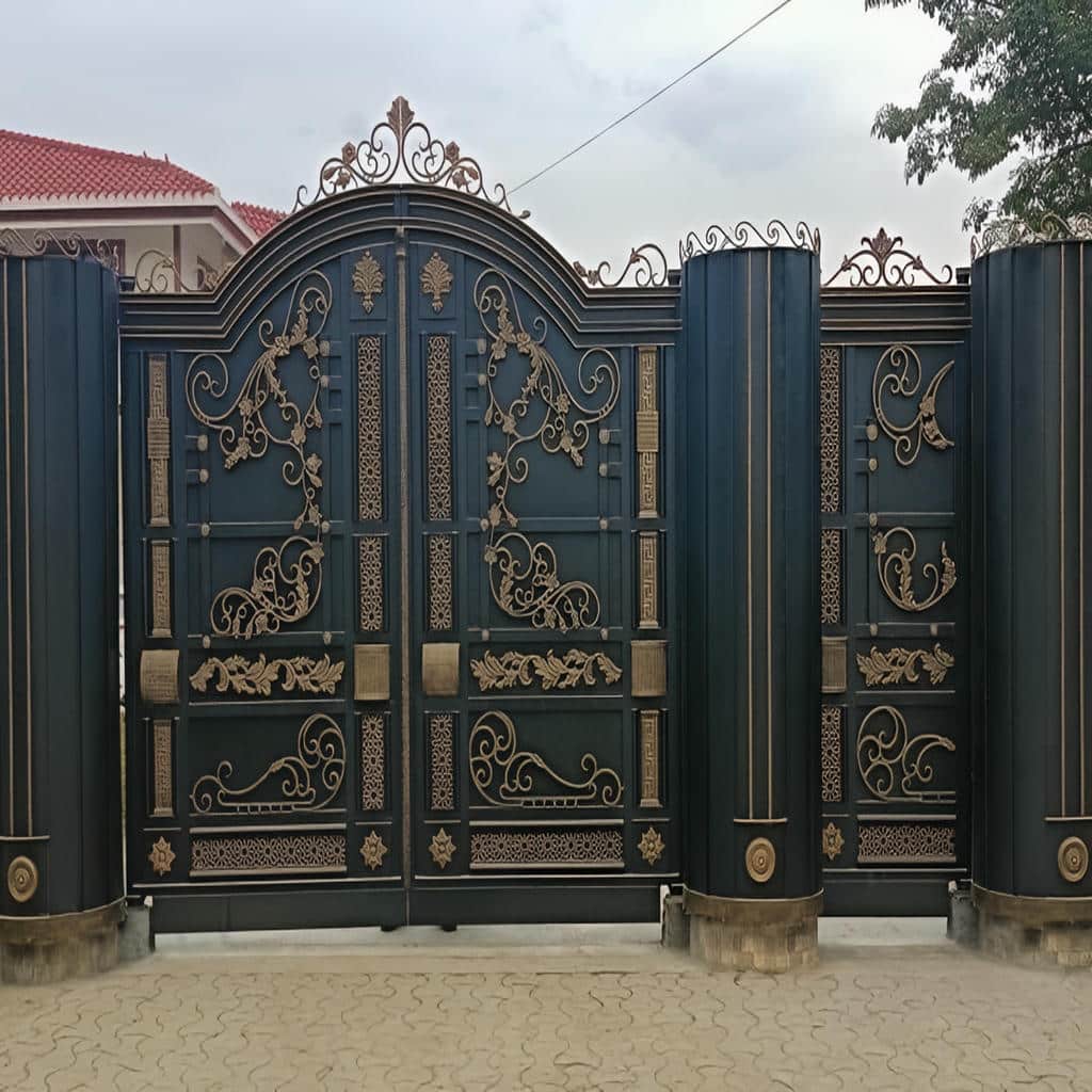 قیمت درب پارکینگ حیاط ساده در محمدشهر