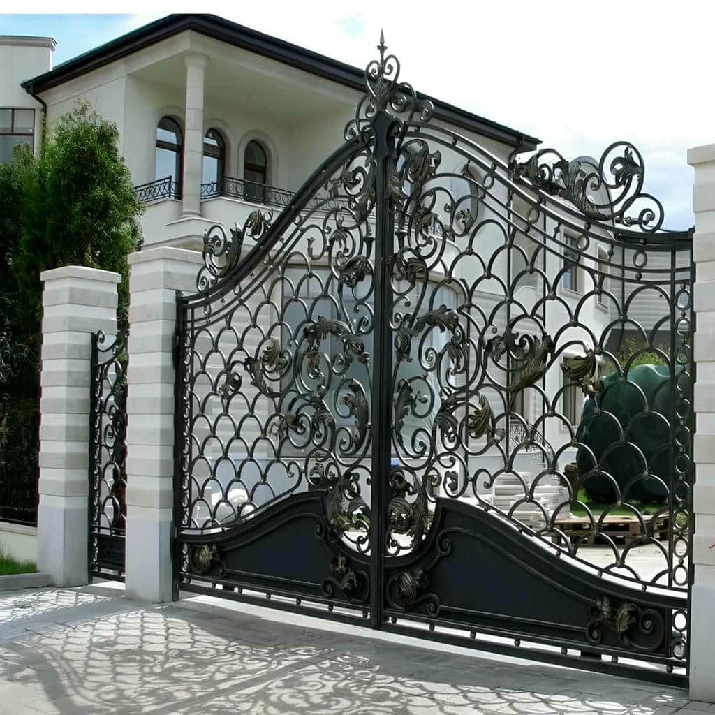 درب پارکینگ حیاط در رشت
