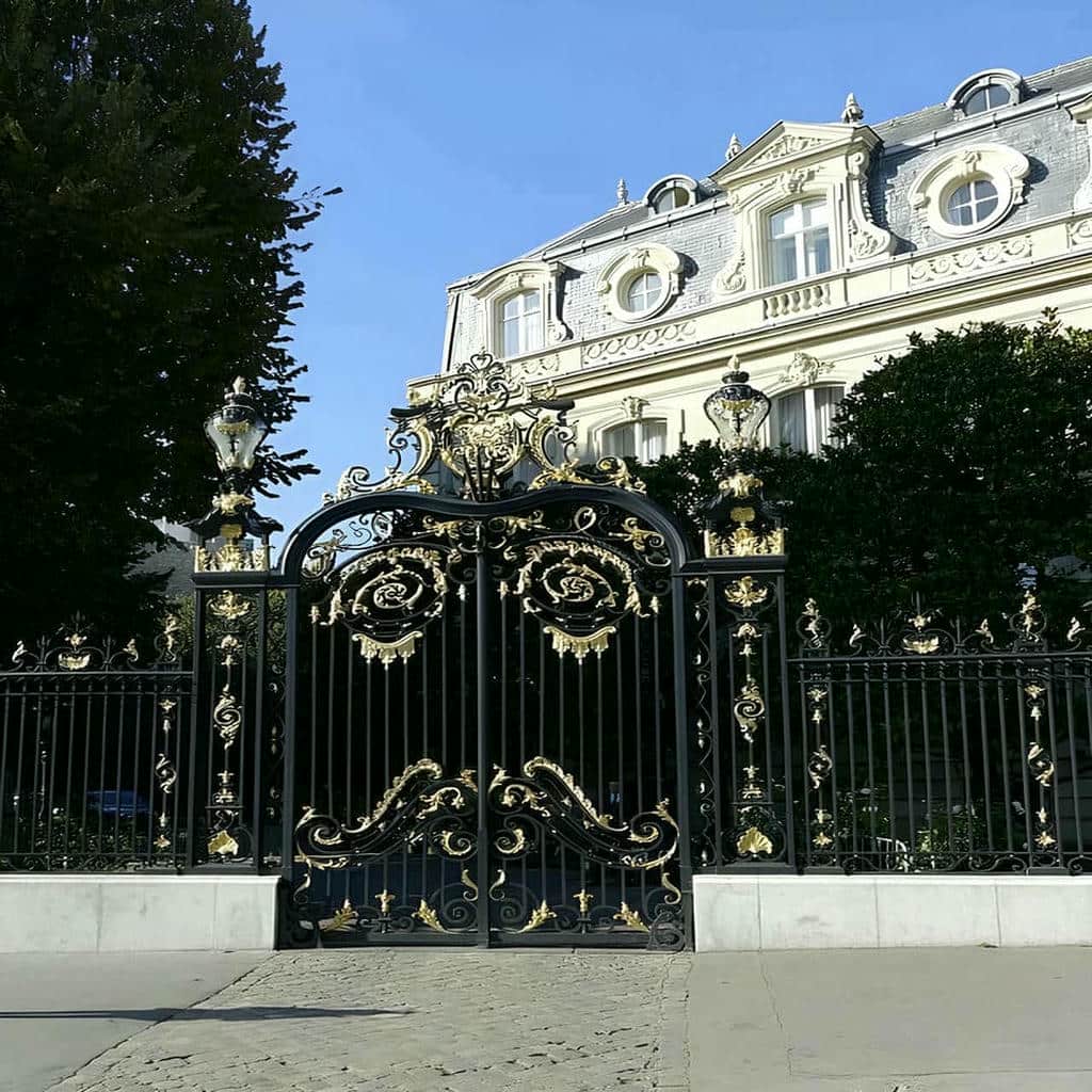 درب پارکینگ حیاط در کردان