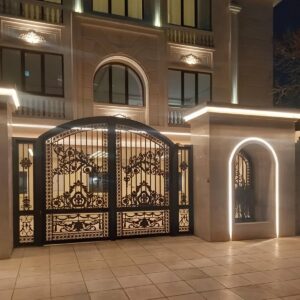 درب پارکینگ حیاط در بندر چابهار