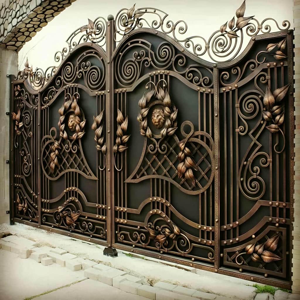نصب درب پارکینگ حیاط پوشش ضدزنگ در ایرانشهر
