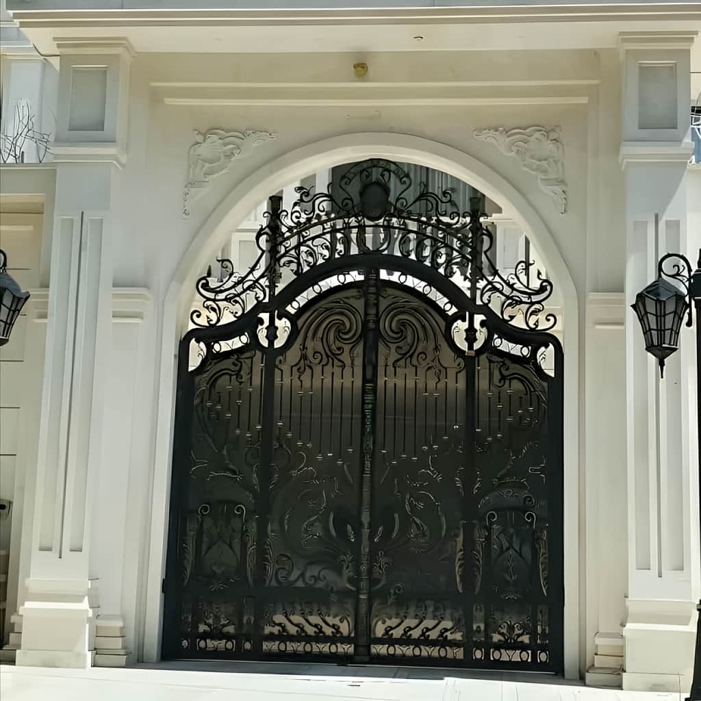 قیمت درب پارکینگ حیاط مدرن در رفسنجان
