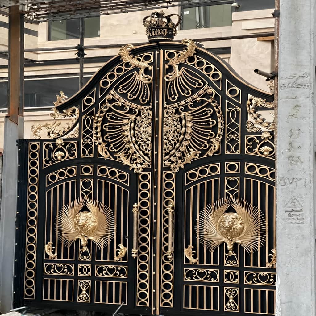 کارخانه درب پارکینگ حیاط یراق مقاوم در فردیس کرج