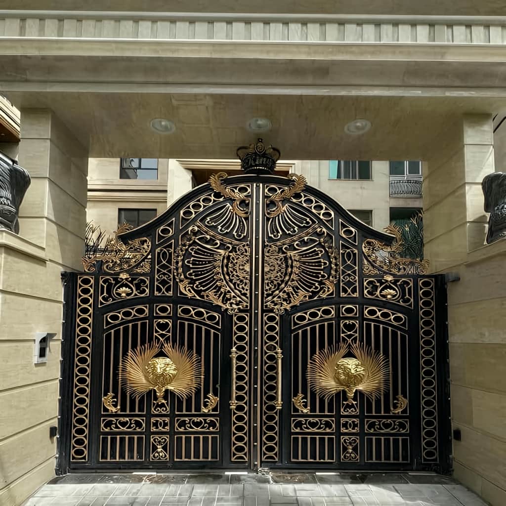 کارخانه درب پارکینگ حیاط یراق مقاوم در محمدشهر